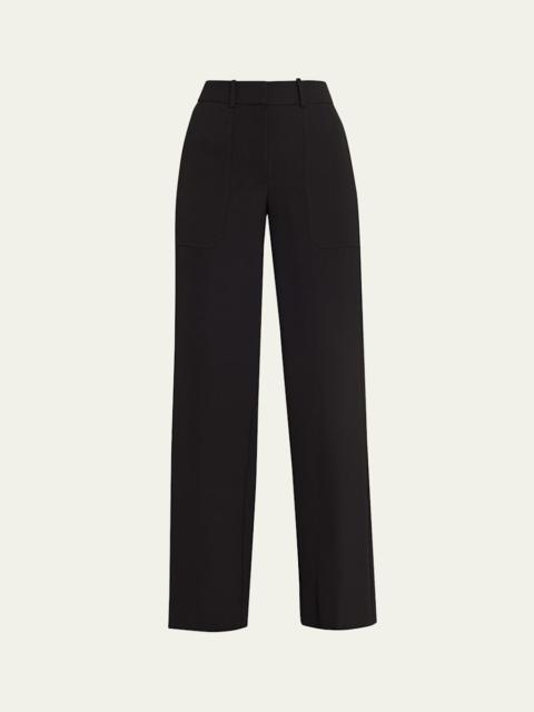 VERONICA BEARD Cole Wide-Leg Pants