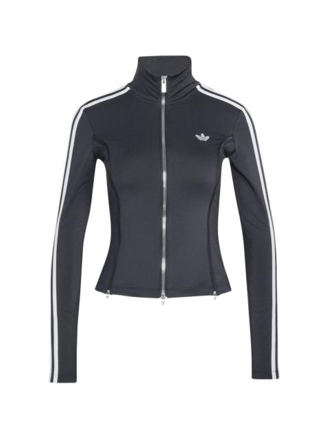 adidas X Mia Marquez long-sleeve zipped T-shirt, slim-fit and turtleneck