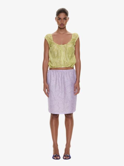 CHRISTOPHER ESBER Light Leak Jacquard Slip Skirt