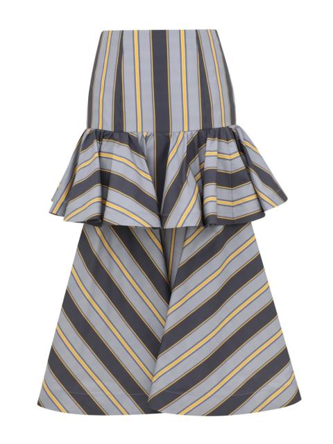Zimmermann VALIANT PEPLUM MIDI SKIRT