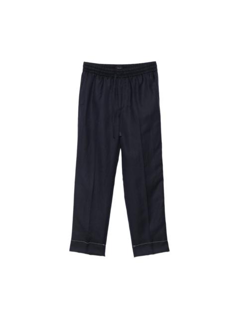 Brioni Asolo linen and wool trousers