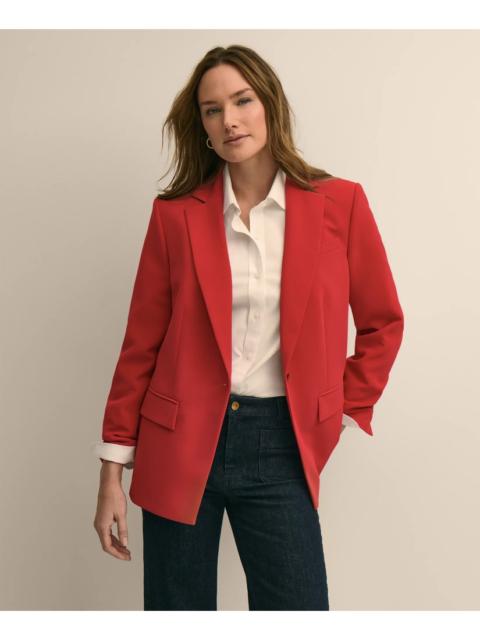 Brooks Brothers Crepe Relaxed-Fit Jacket