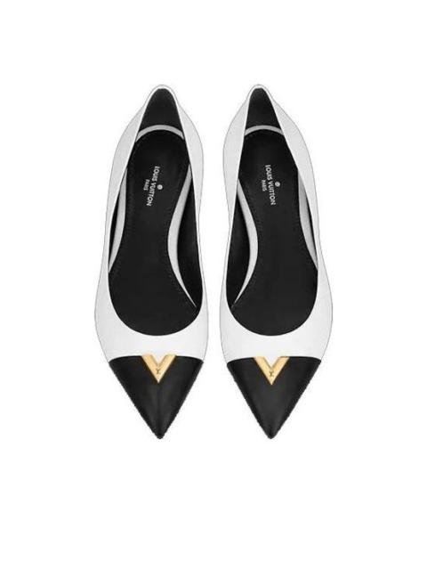 Louis Vuitton (WMNS) LOUIS VUITTON Heartbreaker Flat Ballerina Shoes 'White' 1A66S4