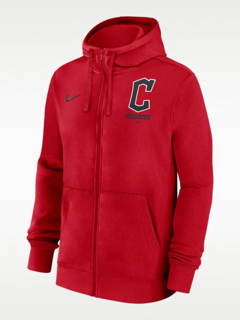 Nike Cleveland Guardians Lockup Men's Nike MLB Full-Zip Hoodie