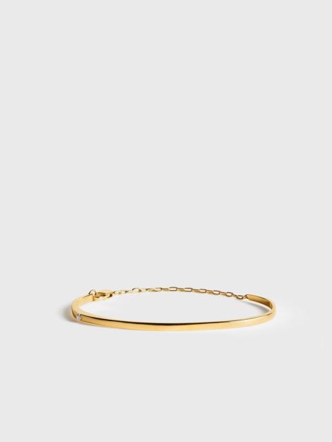 TOTEME Diamond chain bracelet 18kt gold