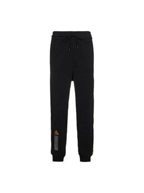 Off-White Off-White C/O Virgil Abloh Men's Black Tape Sweat Pants Black OMCH007S180030081000