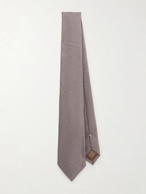 Canali 8cm Silk-Jaquard Tie