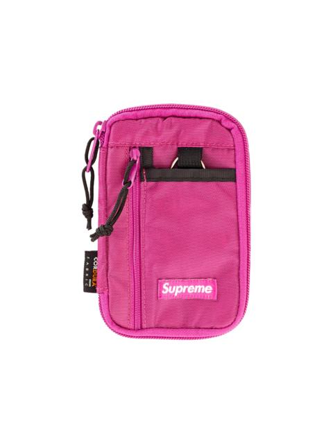 Supreme Supreme Small Zip Pouch Magenta