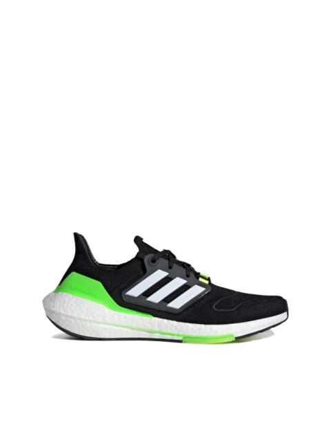 adidas Ultraboost 22 "Core Black/Cloud White/Solar Green" sneakers