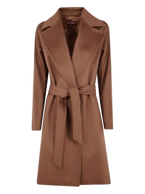 Max Mara tie-fastening coat