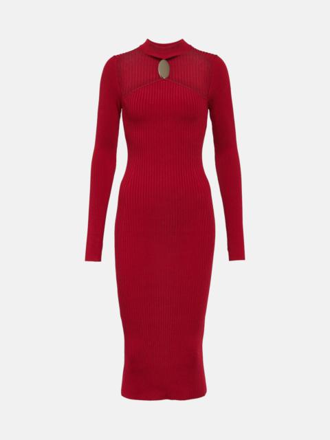 Nikolai halterneck midi dress