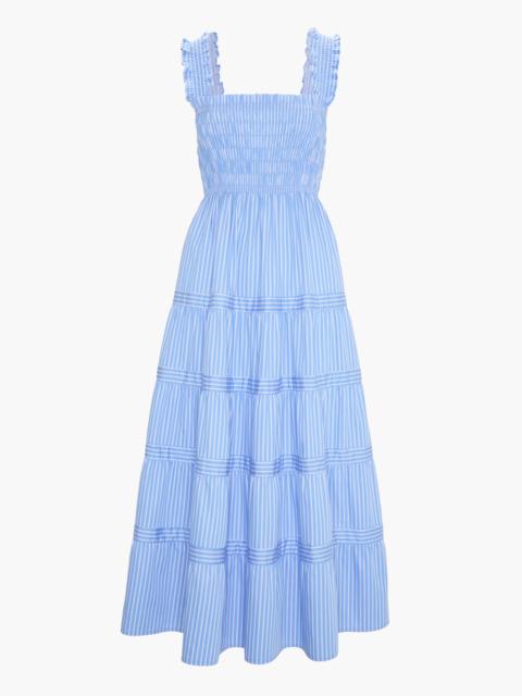 Hill House Home The Kimmy Maxi Nap Dress - Blue Stripe