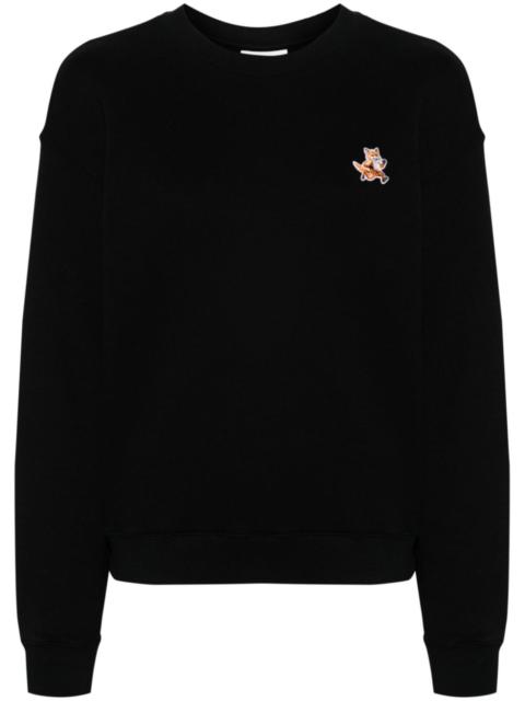 Maison Kitsuné Fox-appliqué sweatshirt