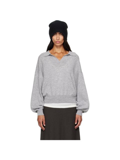 LISA YANG Gray Katriel Polo
