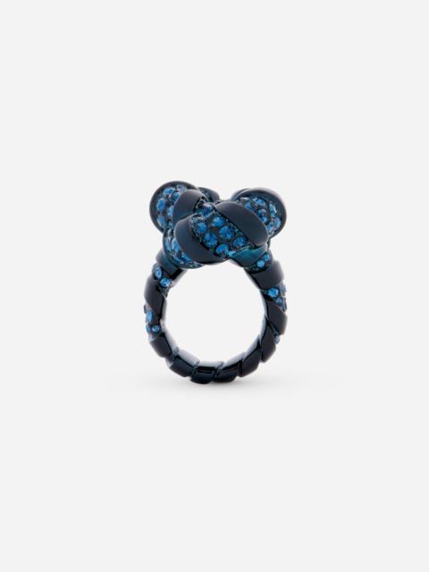 Lanvin RHINESTONE MELODIE RING