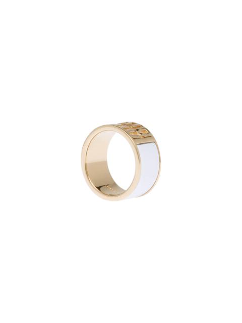 Miu Miu Enameled metal ring