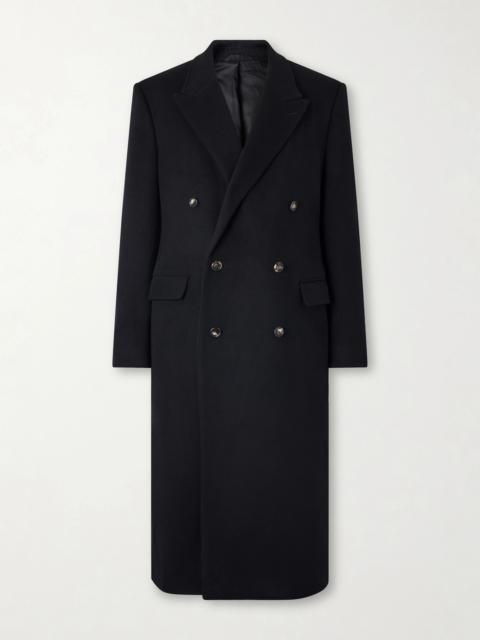 GABRIELA HEARST Brannick Double-Breasted Cashmere Overcoat