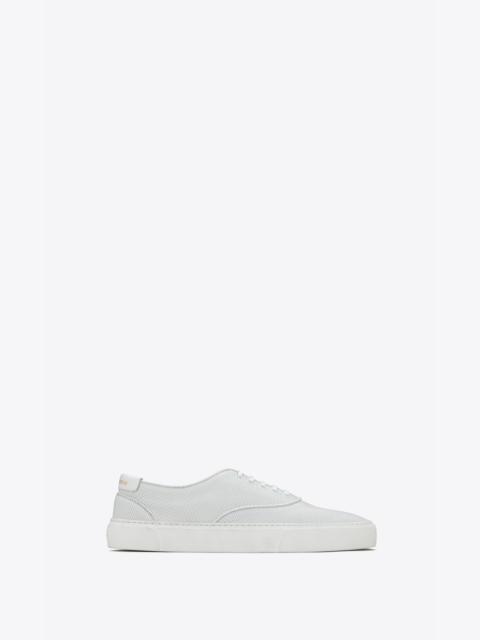 SAINT LAURENT venice sneakers in perforated leather