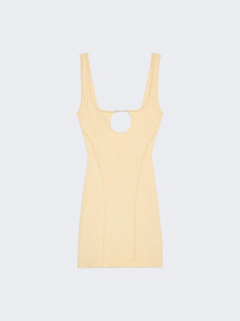 JACQUEMUS La Mini Robe Sierra Dress Light Ivory