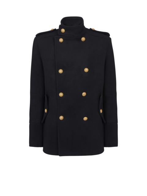 Balmain Short military-style coat