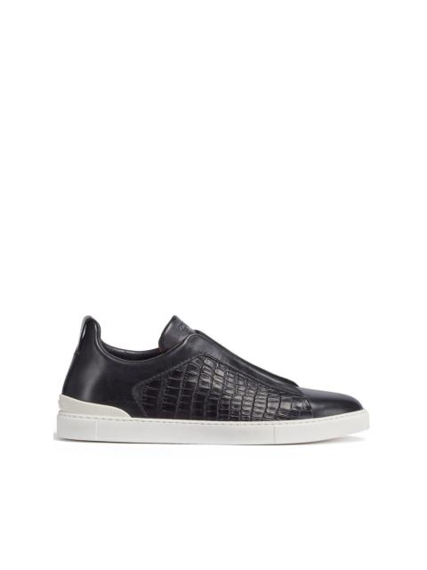 ZEGNA Triple Stitchâ¢ low-top sneakers