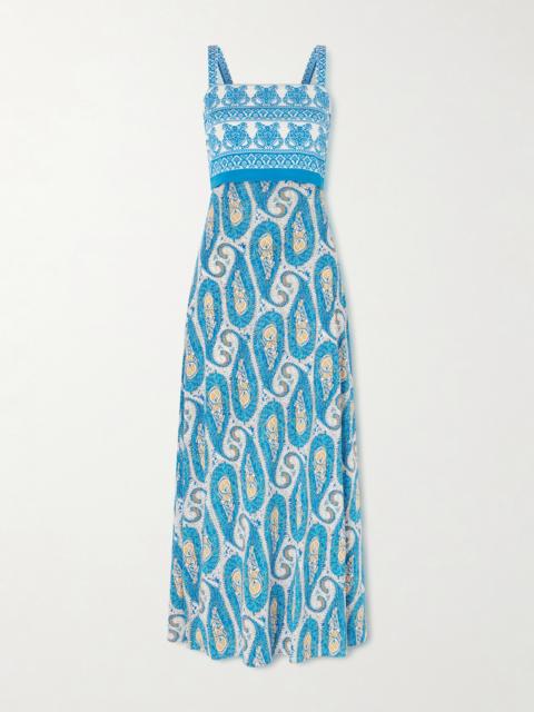 Etro Paisley-print Jersey Maxi Dress