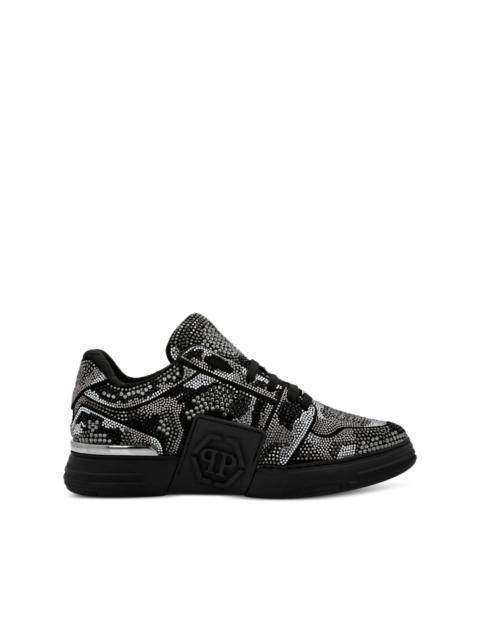 Crystal Royal Street embossed-logo sneakers