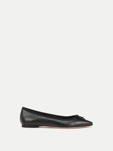 CATHERINE LEATHER BALLET FLAT