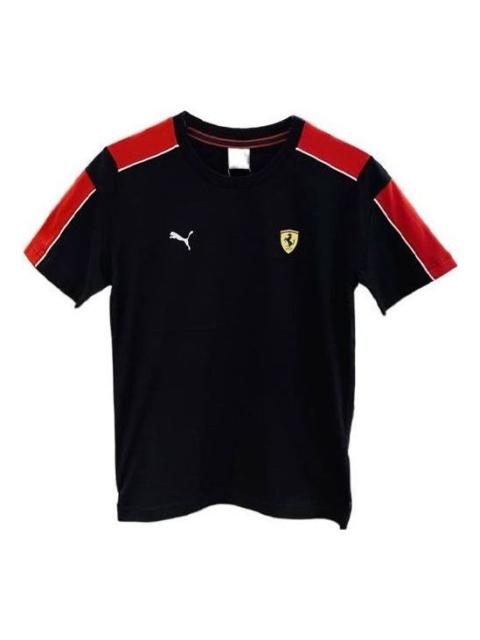 PUMA 사이트맵 Scuderia Ferrari 레이스 T7 티 '블랙 화이트 레드'597946-02