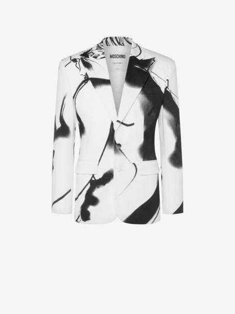 Moschino TONY VIRAMONTES ARCHIVE SINGLE-BREASTED JACKET