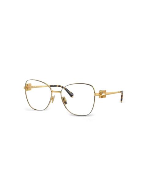 Miu Miu cat-eye frame glasses