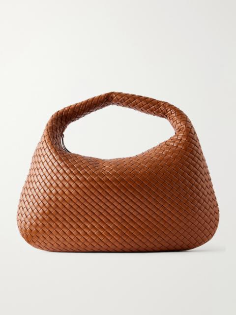 Bottega Veneta Maxi Veneta Intrecciato Leather Shoulder Bag