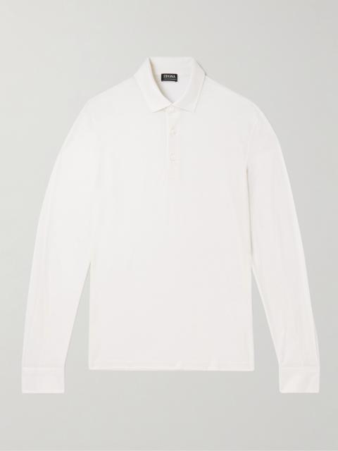 ZEGNA Wool Polo Shirt