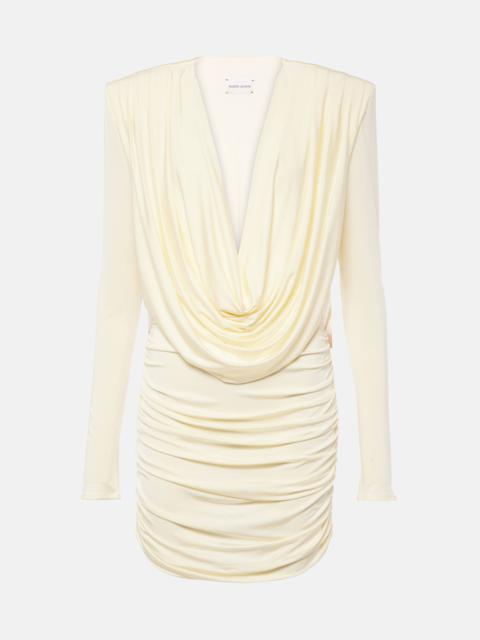 MAGDA BUTRYM Draped jersey minidress