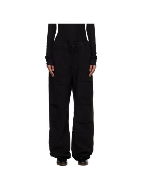entire studios Black Barren Cargo Pants