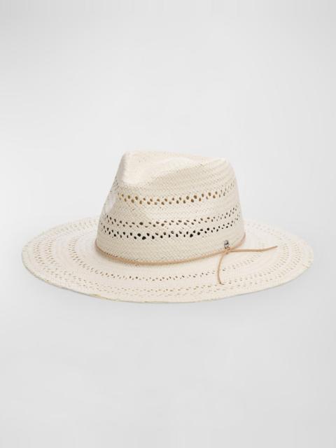 rag & bone Elle Straw Fedora