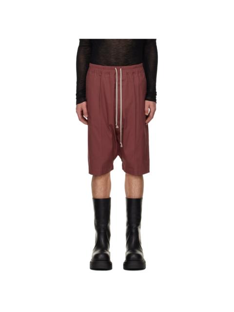 Rick Owens Pink Concordians Rick's Pods Shorts