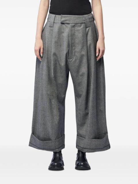 VAQUERA Baby pleated tailored trousers