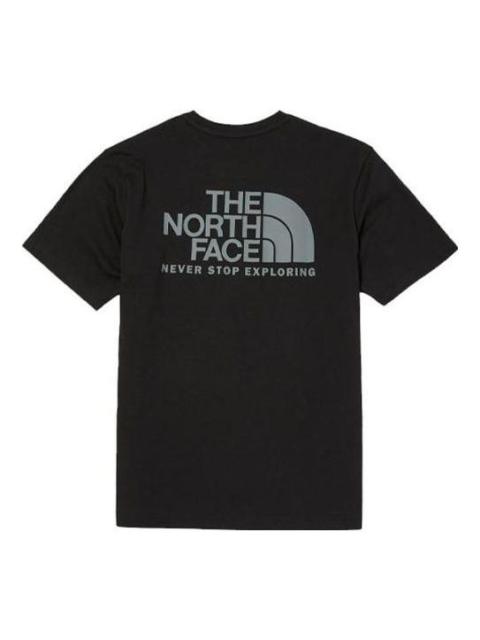 THE NORTH FACE Cotton Logo T-shirt 'Black' NT7UN06A