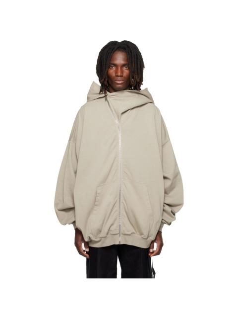 Rick Owens DRKSHDW Gray Tower Mountain Hun Hoodie