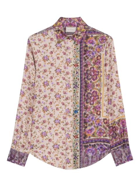 Pierre-Louis Mascia Aloe paisley-print shirt