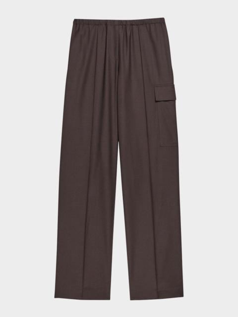 Helmut Lang Relaxed Pull-On Cargo Trousers