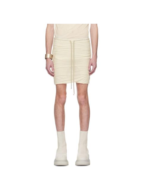 Rick Owens Off-White Hollywood Buds Shorts