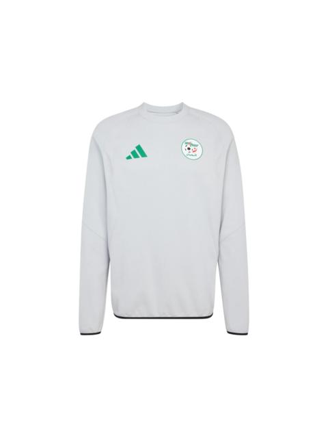 adidas adidas Algeria Tiro Tech Crew Sweatshirt Team Light Grey