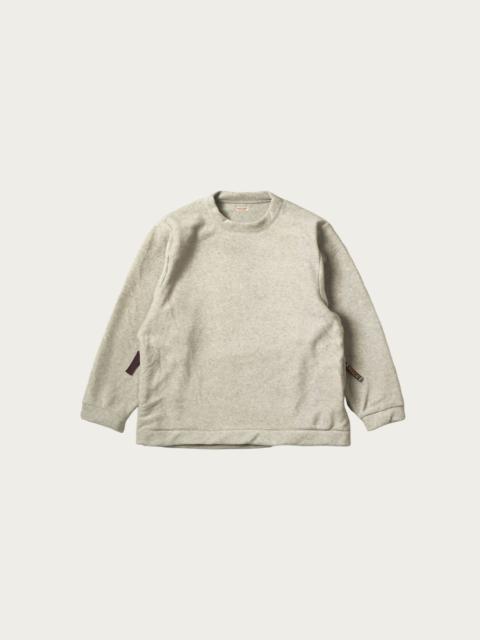 Kapital Reverse Fleece BIG SWT - Natural