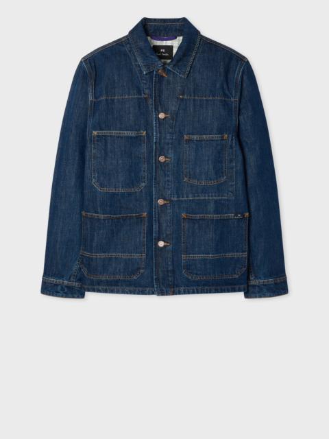 Paul Smith Dark-Wash Denim Chore Jacket