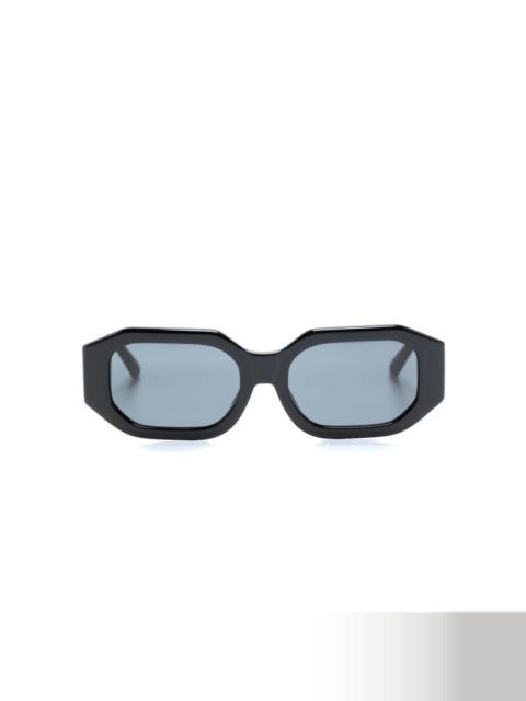 x The Attico Blake rectangle-frame sunglasses