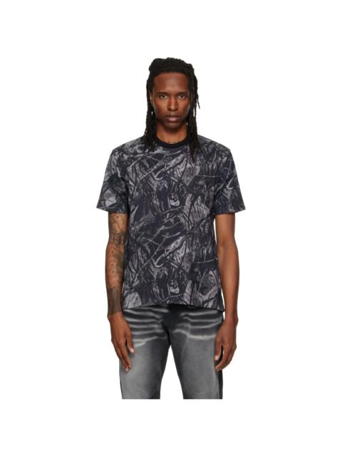 MASTERMIND WORLD Black MW OG Forest Camo S/S T-shirt