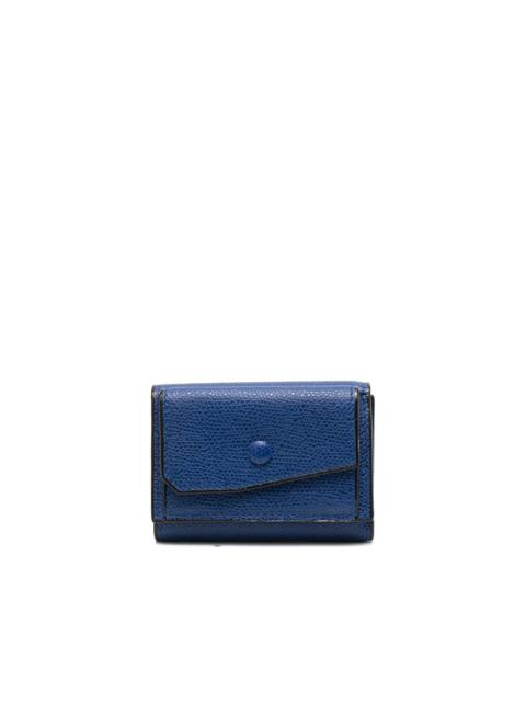 Valextra bi-fold leather wallet