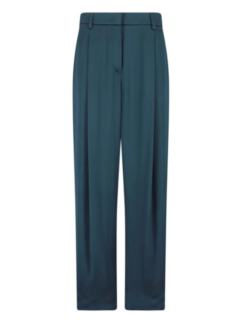 GIORGIO ARMANI TAILORED SILK TROUSERS